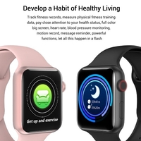 V10 Intelligent Watch 1, 3-Zoll-Farbbildschirm Full Touching Sport Fitness Tracker IP67 Wasserdicht