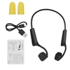V11 Knochenleitungskopfhörer Schmerzfreier Drahtloser BT5.0-Kopfhörer Outdoor-Sport-Headset IP56 Wasserdicht Freisprecheinrichtung mit Mikrofon