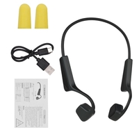 V11 Knochenleitungskopfhörer Schmerzfreier Drahtloser BT5.0-Kopfhörer Outdoor-Sport-Headset IP56 Wasserdicht Freisprecheinrichtung mit Mikrofon