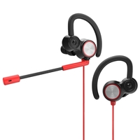 V6 3.5mm Abnehmbarer In Ear Gaming Musik Kopfhörer Mit Mikrofon