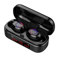 V7 BT5.0 Schnurlose Kopfhörer Auto Pairing CVC8.0 Geräuschunterdrückung Schweißfest Schwarzweiß