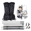 V9 Video DSLR Kamera-Fotografie-Stabilizer laden Kit Vest Unterstützung für DJI Ronin / DJI Ronin-M 3-Achsen-Handheld Stabilizer Ladekapazität 4kg-11kg
