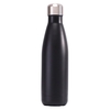 Vakuumisolierte Wasserflasche aus 500 ml Edelstahl,  Cola-Formflasche,  12 Stunden kalt und heiß wiederverwendbare,  auslaufsichere Sportflasche aus Metall