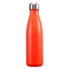 Vakuumisolierte Wasserflasche aus 500 ml Edelstahl,  Cola-Formflasche,  12 Stunden kalt und heiß wiederverwendbare,  auslaufsichere Sportflasche aus Metall