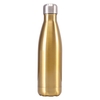 Vakuumisolierte Wasserflasche aus 500 ml Edelstahl,  Cola-Formflasche,  12 Stunden kalt und heiß wiederverwendbare,  auslaufsichere Sportflasche aus Metall