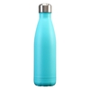 Vakuumisolierte Wasserflasche aus 500 ml Edelstahl,  Cola-Formflasche,  12 Stunden kalt und heiß wiederverwendbare,  auslaufsichere Sportflasche aus Metall