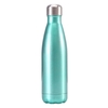 Vakuumisolierte Wasserflasche aus 500 ml Edelstahl,  Cola-Formflasche,  12 Stunden kalt und heiß wiederverwendbare,  auslaufsichere Sportflasche aus Metall