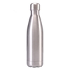 Vakuumisolierte Wasserflasche aus 500 ml Edelstahl,  Cola-Formflasche,  12 Stunden kalt und heiß wiederverwendbare,  auslaufsichere Sportflasche aus Metall