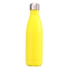 Vakuumisolierte Wasserflasche aus 500 ml Edelstahl,  Cola-Formflasche,  12 Stunden kalt und heiß wiederverwendbare,  auslaufsichere Sportflasche aus Metall