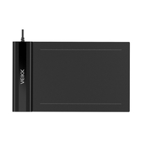 VEIKK S640 Digitales Grafik-Zeichentablett 6 * 4-Zoll-Stifttablett mit 8192 Druckstufen Passivstift 5080 LPI Handbemaltes One-Touch-Radiergummitablett
