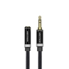 Vention 3, 5 mm Audio Verlängerungskabel Stereo Stecker auf Buchse Audio Adapter AUX Kabel für Auto Smartphone PC MP3 3m / 9.84ft (Schwarz)