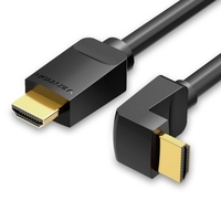 Vention AARBG 90 Grad HDMI 2.0 rechtwinkliges Kabel 4K & 3D Digital HD Kabel für TV PS3 / 4 Splitter Video Audio