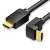 Vention AARBG 90 Grad HDMI 2.0 rechtwinkliges Kabel 4K & 3D Digital HD Kabel für TV PS3 / 4 Splitter Video Audio