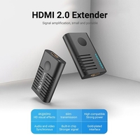 Vention AIEB0 HDMI 2.0 Extender Buchse zu Buchse 4K @ 60Hz Tragbarer Anschluss Repeater HDMI Signal Booster Verstärker 60m HDMI Kabelverlängerung