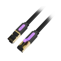 VENTION Cat 7-Ethernet-Kabel 10-Gigabit-Fast-Speed-Flachnetzwerkkabel RJ45-LAN-Kabel für Home Business 8m / 26.25ft