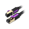 VENTION Cat 7-Ethernet-Kabel 10-Gigabit-Fast-Speed-Flachnetzwerkkabel RJ45-LAN-Kabel für Privatkundengeschäft 1m / 3.28ft