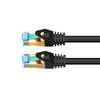VENTION Cat 7-Ethernet-Kabel Gigabit-Fast-Speed-Flachnetzkabel RJ45 Dual-Shielding-Kabel für Home Business 1M