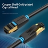 Vention CAT8 40Gbps Patchkabel Vergoldetes Kabel PVC-Weichkabel mit SFTP-Abschirmung LSZH Jacket IKABG 1.5M