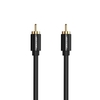 Vention RCA Koaxial Audio Video Kabel Cinch Stecker auf Stecker Koaxial Audio Kabel SPDIF Audio Verstärker Audio Video Kabel Metal Section 1.5m