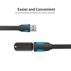 VENTION USB 3.0-Verlängerungskabel,  Stecker / Buchse,  USB-Extender mit Signalverstärker,  5 Gbit / s,  schnellere Geschwindigkeit,  universelle Kompatibilität 1 m