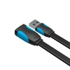 VENTION USB 3.0-Verlängerungskabel,  Stecker / Buchse,  USB-Extender mit Signalverstärker,  5 Gbit / s,  schnellere Universalkompatibilität,  1, 5 m,  Schwarz