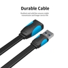VENTION USB 3.0-Verlängerungskabel,  Stecker / Buchse,  USB-Extender mit Signalverstärker,  5 Gbit / s,  schnellere Universalkompatibilität,  3 m,  Schwarz