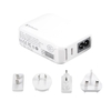 Verbatim 24W 4.8A 4-Port USB Portabel Ladegerät Reise Ladegerät Ladestation mit iSmart Technologie mit EU / UK / US / AU Adapter für Smartphone iOS Android Tablet und mehr