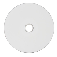 Verbatim BD-R 25GB 6X Wide White Inkjet Printable 10PK Spindle Blu-ray Recordable Media Disc Blank Compact-Write-Once Data Storage 64099