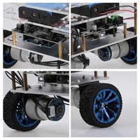 Verbessertes Smart Robot Balance-Fahrzeug mit Mega InstaBots V4-Kit Android-App BT-Steuerung für programmierbare Arduino-Roboter Erfahren Sie Codierung Viel Spaß