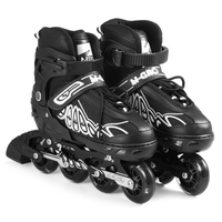 Verstellbare Inline-Skates Indoor Outdoor Fitness-Skates für Kinder Jungen Mädchen Damen