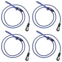 Verstellbare Paddelleine mit Karabinerclip Paddle Safety Lanyard Rutenhalter für Kajak Kanu Boot