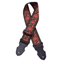 Verstellbarer Gitarrengurt Verbreiterter verlängerter 6 cm Jacquard Weave Schultergurt