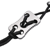 Verstellbarer Saxophonhalsriemen Gepolsterter Saxophonriemen aus weichem Leder mit Metallhaken für Saxophonklarinetten