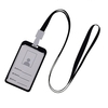 Vertical Style Aluminiumlegierung Abzeichenhalter mit Lanyard