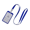 Vertical Style Aluminiumlegierung Abzeichenhalter mit Lanyard