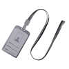 Vertical Style Aluminiumlegierung Abzeichenhalter mit Lanyard