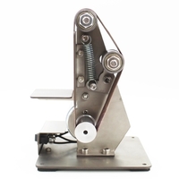 Vertikale Sandbandmaschine,  Mini-Sandbandmaschine,  DIY-Polier- und Poliermaschine,  Tischschärfmaschine mit festem Winkel