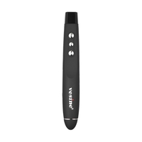 Vesine VP101 2, 4 GHz Wireless Presenter Präsentation Rotlichtpointer PPT Powerpoint Clicker USB Fernbedienung für Treffen Lehre Vortrag