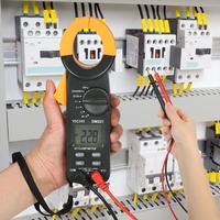 VICHY 1999 zählt digitale Strommesszange AC / DC-Spannung AC-Strom Auto Range Portable Hand-LCD-Display Auto-Bereich Clamp Multimeter Widerstand Diode Tester