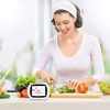 Video Baby Monitor Baby Sicherheitskamera mit 3, 5 TFT LCD 2 Way Talkback 2.4GHz Digital Infrarot Nachtsicht Temperaturüberwachung System Lullabies CE & FCC Approved White