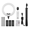 Video Light Kit mit 18 Zoll LED Ring Ring verstellbar 2m Stativ