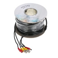 Video Power Siamese BNC Kabel 45m für analoge AHD Überwachung CCTV-Kamera DVR Kit