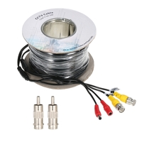 Video Power siamesische BNC Kabel 30m für analoge AHD Überwachung CCTV-Kamera DVR Kit