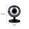 Videoanruf Webcam Laptop Online-Kurs USB-Stecker Webkamera mit Mikrofon Video-Chat PC-Kamera für Computer Notebook