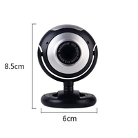 Videoanruf Webcam Laptop Online-Kurs USB-Stecker Webkamera mit Mikrofon Video-Chat PC-Kamera für Computer Notebook
