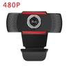 Videokonferenzkamera 480P HD-Webcam-Computerkamera mit Rauschunterdrückungsmikrofon USB Plug & Play für Videotreffen Online-Schulungsunterricht