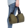 Vielseitiges Werkzeug zum Aufrollen Mehrzweckwerkzeug zum Aufrollen Taschenschlüssel Rollentasche Hängendes Werkzeug Reißverschlusstasche Tragetasche Canvas-Werkzeug Autoorganisator 5 Taschen Tragbar