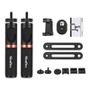 ViewFlex VF-H5 Smartphone Videorekorder Dual-Handheld-Metall-Grip-Stabilisator-Kit mit Fernbedienung / Hot Shoe Mount für iPhone X 8 7 6 s Plus für Samsung Galaxy S8 + S8 Hinweis 3 Huawei
