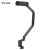 VIJIM HP001 Universal-Desktop-Ständer für Mobiltelefone/Tablets,  flexible C-Klemme,  Schreibtischhalterung mit verstellbarem Tablet-/Telefonhalter,  Aluminiumlegierung,  1kg Tragkraft für Smartphone,  Tablet,  Vlog,  Live-Streaming,  Online-Unterricht,  Video