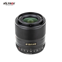Viltrox AF 23 / 1.4 XF 23 mm F1.4 Humanistisches Objektiv mit großer Apertur Autofokus Eingebauter Schrittmotor für Porträtlandschaftsarchitektur Nachtlandschaftsfotografie Kompatibel mit FUJIFILM X-Mount ILDC-Kamera X-PRO1 / 2/3 X-T2 / 3 X-T10 / 20/30